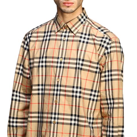 burberry logo shirt|burberry shirts long sleeve.